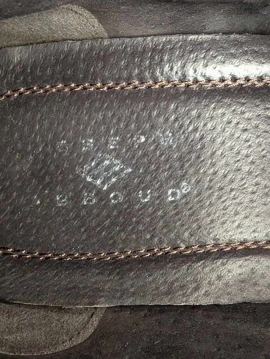 Joseph Abboud Men\'s Brown Leather Chukka Boots Size 10 D Ankle Desert 40RV 10D40 main image 9